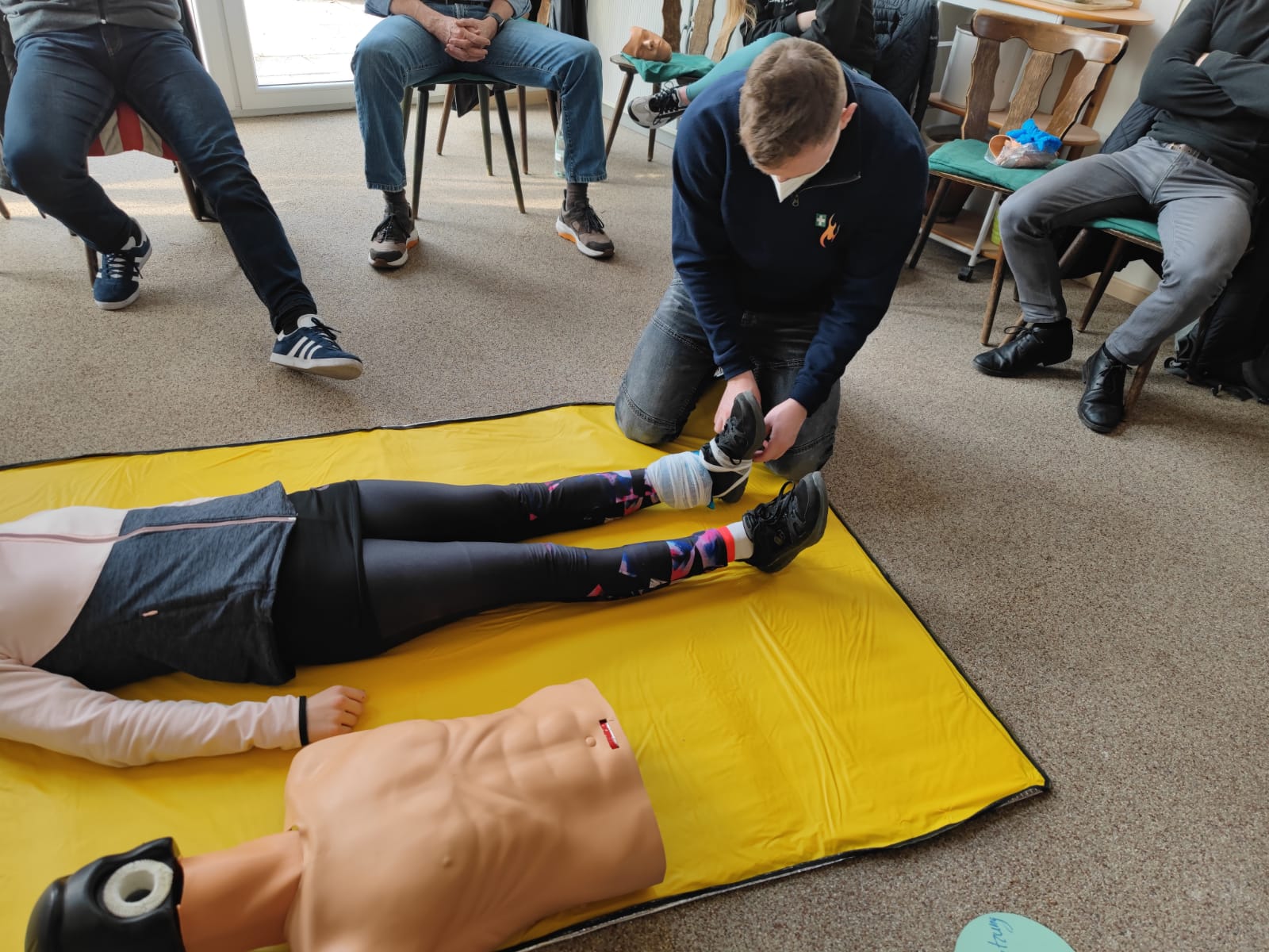 Mehr über den Artikel erfahren Erste Hilfe-Fortbildung für Trainer und -assistenten am 20.04.24: auch für benachbarte Vereine
