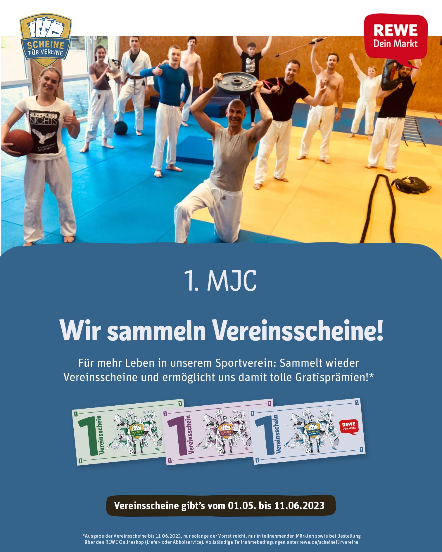 Read more about the article Gemeinsam Sammeln und noch besser Trainieren: Unterstütze unseren Judo-Verein bei der Aktion ‚Scheine für Vereine‘