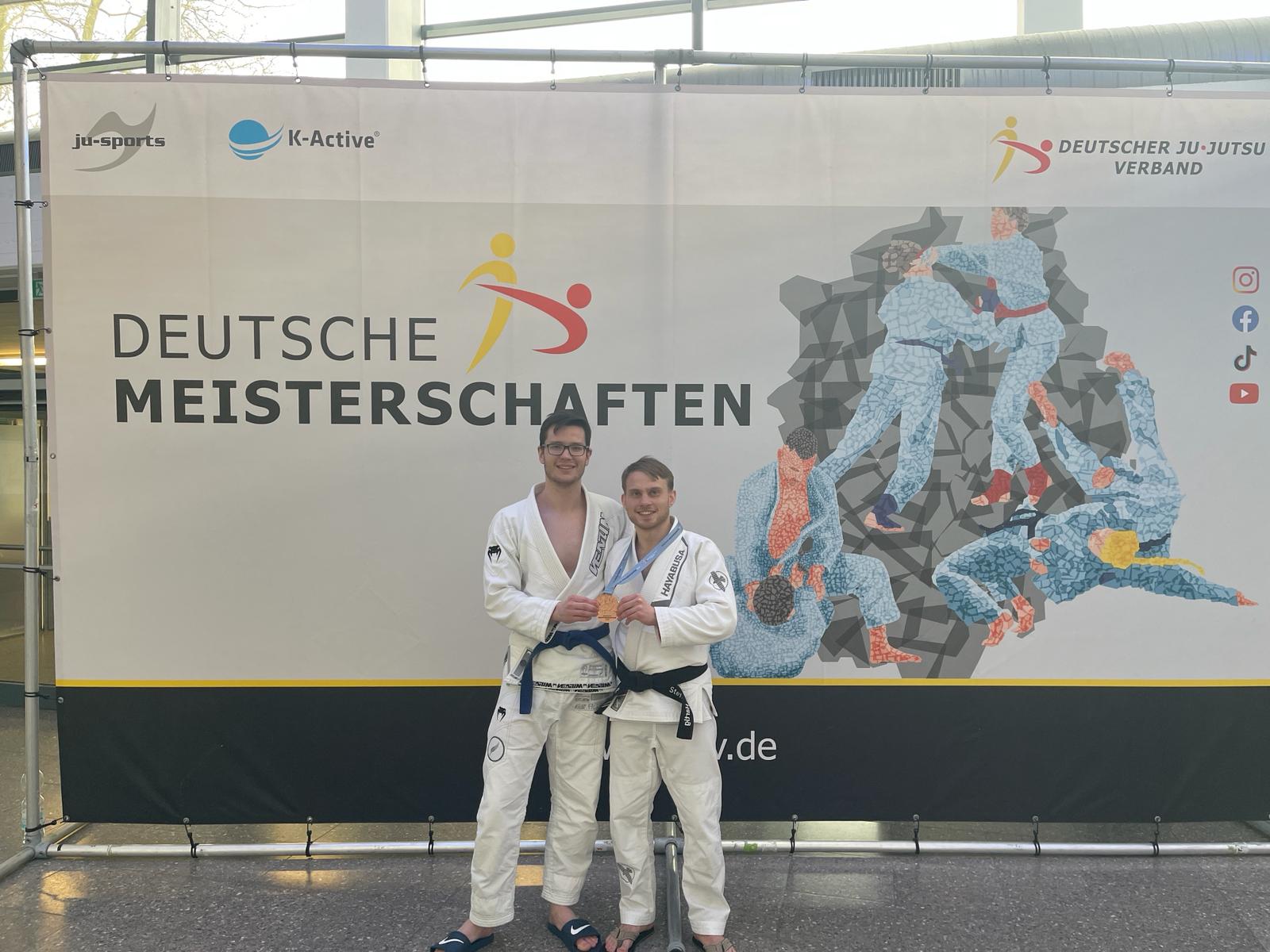 Read more about the article Deutsche Meisterschaften Ju-Jutsu in Gelsenkirchen: 3. und 7. Platz!