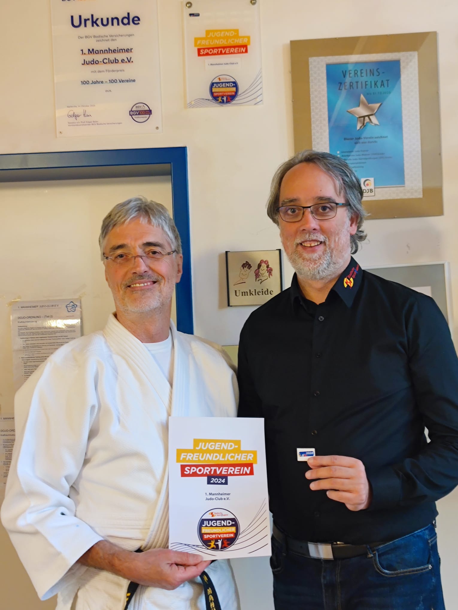 Mehr über den Artikel erfahren Jugendfreundlicher Sportverein – ein weiteres Jahr mit Auszeichnung!