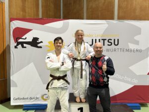 Mehr über den Artikel erfahren 2 Erfolge bei Ju-Jutsu Landesmeisterschaften Baden-Württemberg 2025